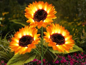 🌻Mother's Day Sale🌞Solar LED Sunflower Garden Lights-29.6inch/74cm
