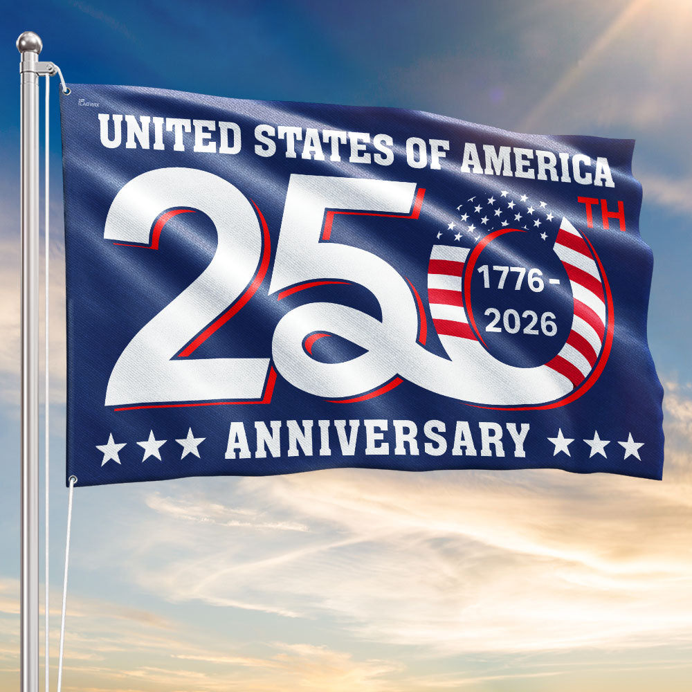1776 2026 美国250周年纪念旗帜装饰 3天发货