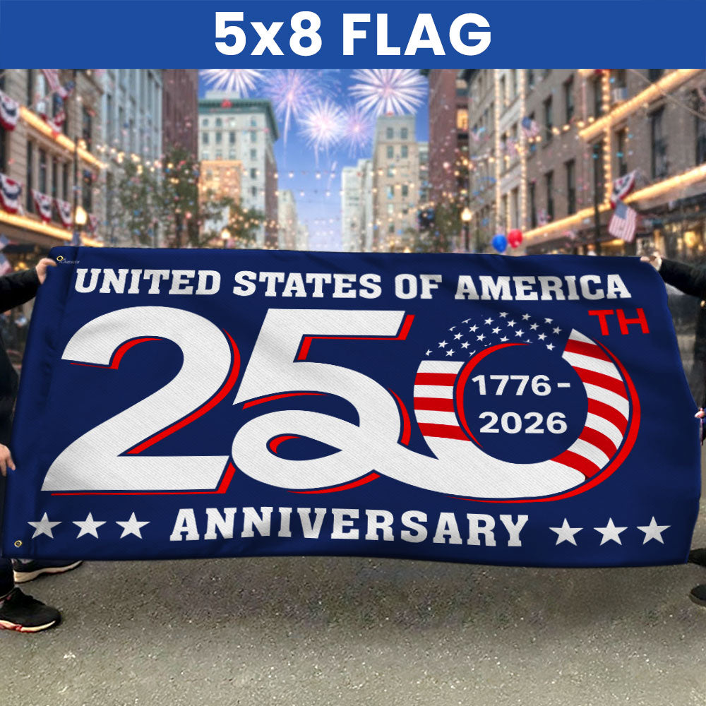 1776 2026 美国250周年纪念旗帜装饰 3天发货