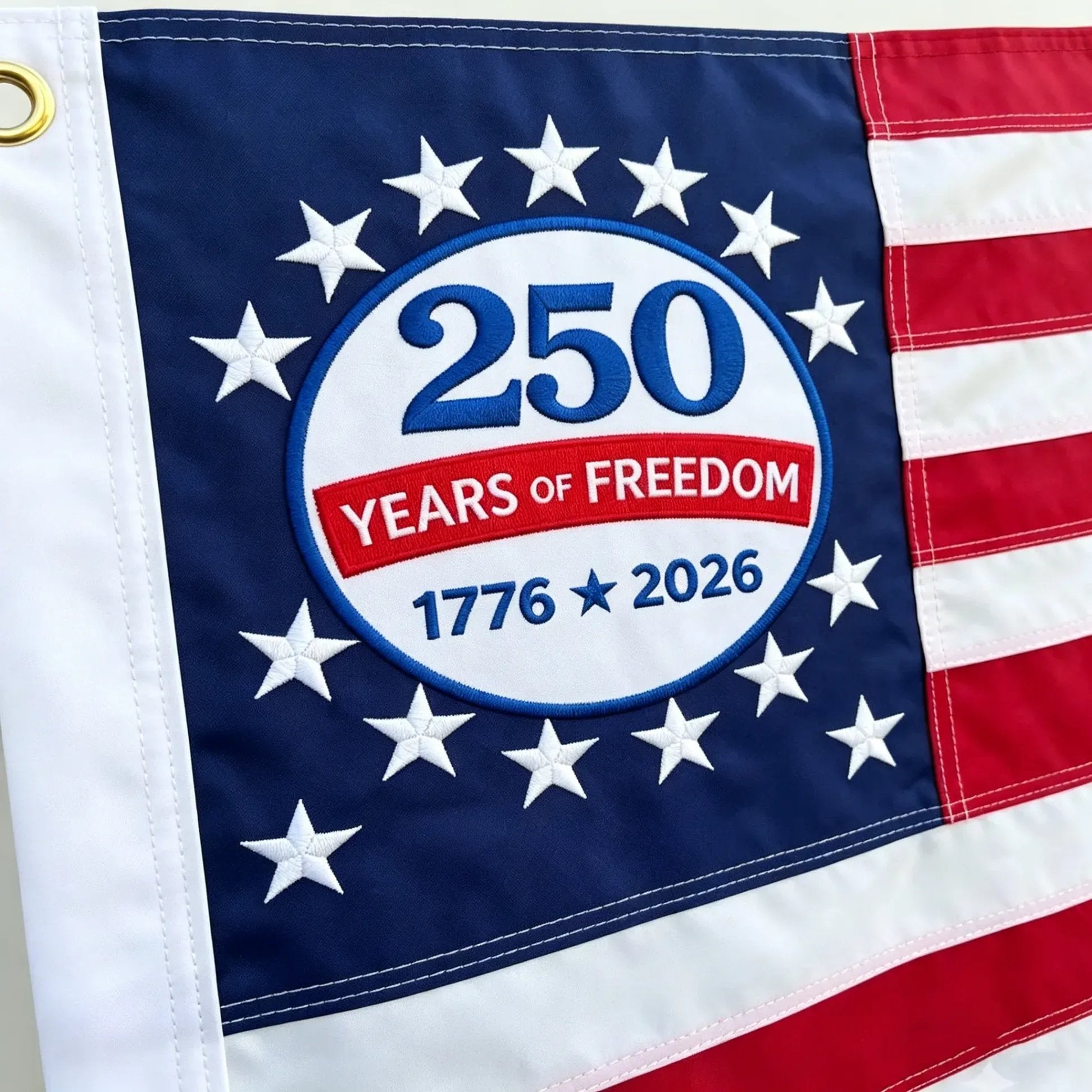 🎉美国250周年纪念旗（3x5英尺），双面刺绣